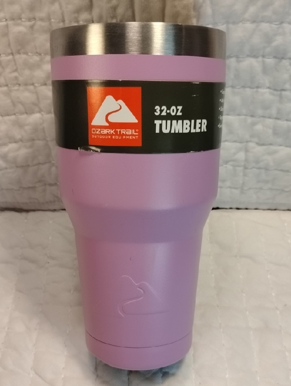 Ozark Trail Lavender Insulated Travel Tumbler No Lid